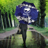 Personalised Cook Islands Pukapuka Umbrella Tiare Maori Polynesian Waves Tattoo