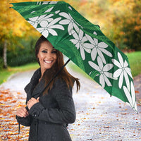 Personalised Cook Islands Rarotonga Umbrella Tiare Maori Polynesian Waves Tattoo LT14 - Polynesian Pride