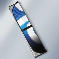 Kekeru New Zealand Matariki Auto Sun Shade Kukupa Kowhai Maori New Year Blue Version