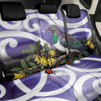 Kekeru New Zealand Matariki Back Car Seat Cover Kukupa Kowhai Maori New Year Purple Version
