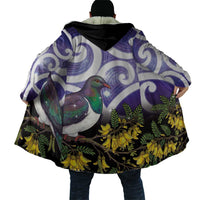 Kekeru New Zealand Matariki Cloak Kukupa Kowhai Maori New Year Purple Version LT14 - Polynesian Pride