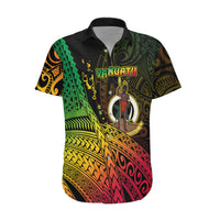Polynesian Pride Vanuatu Hawaiian Shirt Proud To Be A Ni-Van LT14 Black - Polynesian Pride