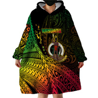Polynesian Pride Vanuatu Wearable Blanket Hoodie Proud To Be A Ni-Van LT14 - Polynesian Pride