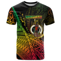 Custom Vanuatu T Shirt Proud To Be A Ni Van LT14 Black - Polynesian Pride