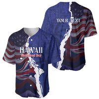 Personalized Hawaii Statehood Day Baseball Jersey 66th Anniversary - Polynesian Pride