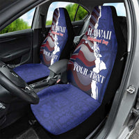Personalized Hawaii Statehood Day Car Seat Cover 66th Anniversary LT14 - Polynesian Pride