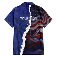 Personalized Hawaii Statehood Day Family Matching Summer Maxi Dress and Hawaiian Shirt 66th Anniversary - Polynesian Pride