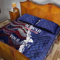 Personalized Hawaii Statehood Day Quilt Bed Set 66th Anniversary - Polynesian Pride