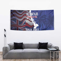 Personalized Hawaii Statehood Day Tapestry 66th Anniversary - Polynesian Pride