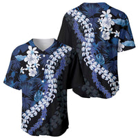 Polu Aloha Hawaii Lei Baseball Jersey Tropical Flowers Elegant Vibe - Polynesian Pride