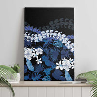 Polu Aloha Hawaii Lei Canvas Wall Art Tropical Flowers Elegant Vibe - Polynesian Pride