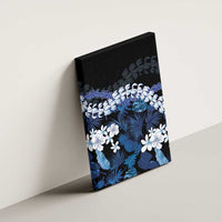 Polu Aloha Hawaii Lei Canvas Wall Art Tropical Flowers Elegant Vibe - Polynesian Pride
