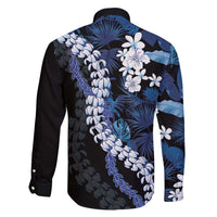 Polu Aloha Hawaii Lei Family Matching Puletasi and Hawaiian Shirt Tropical Flowers Elegant Vibe - Polynesian Pride