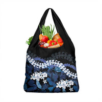 Polu Aloha Hawaii Lei Grocery Bag Tropical Flowers Elegant Vibe - Polynesian Pride