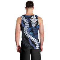 Polu Aloha Hawaii Lei Men Tank Top Tropical Flowers Elegant Vibe - Polynesian Pride