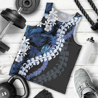 Polu Aloha Hawaii Lei Men Tank Top Tropical Flowers Elegant Vibe - Polynesian Pride