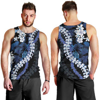 Polu Aloha Hawaii Lei Men Tank Top Tropical Flowers Elegant Vibe - Polynesian Pride