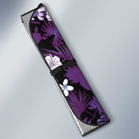 Poni Aloha Hawaii Lei Auto Sun Shade Tropical Flowers Elegant Vibe - Polynesian Pride