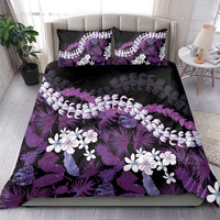 Poni Aloha Hawaii Lei Bedding Set Tropical Flowers Elegant Vibe - Polynesian Pride