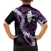 Poni Aloha Hawaii Lei Hawaiian Shirt Tropical Flowers Elegant Vibe - Polynesian Pride