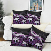 Poni Aloha Hawaii Lei Pillow Cover Tropical Flowers Elegant Vibe LT14 - Polynesian Pride