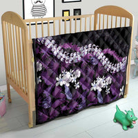 Poni Aloha Hawaii Lei Quilt Tropical Flowers Elegant Vibe - Polynesian Pride