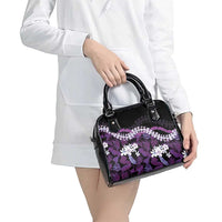 Poni Aloha Hawaii Lei Shoulder Handbag Tropical Flowers Elegant Vibe - Polynesian Pride