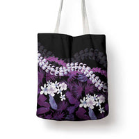 Poni Aloha Hawaii Lei Tote Bag Tropical Flowers Elegant Vibe LT14 - Polynesian Pride