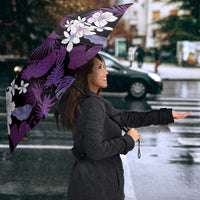 Poni Aloha Hawaii Lei Umbrella Tropical Flowers Elegant Vibe - Polynesian Pride