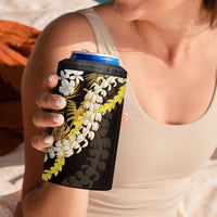 Kula Aloha Hawaii Lei 4 in 1 Can Cooler Tumbler Tropical Flowers Elegant Vibe LT14 - Polynesian Pride
