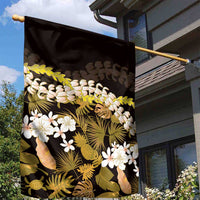 Kula Aloha Hawaii Lei Garden Flag Tropical Flowers Elegant Vibe - Polynesian Pride