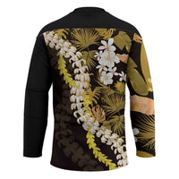 Kula Aloha Hawaii Lei Hockey Jersey Tropical Flowers Elegant Vibe LT14 - Polynesian Pride