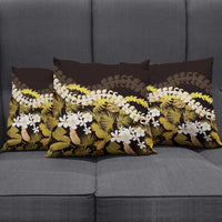 Kula Aloha Hawaii Lei Pillow Cover Tropical Flowers Elegant Vibe LT14 - Polynesian Pride