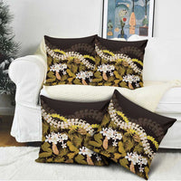 Kula Aloha Hawaii Lei Pillow Cover Tropical Flowers Elegant Vibe LT14 - Polynesian Pride