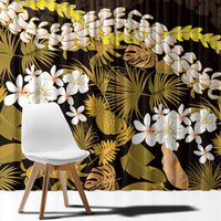 Kula Aloha Hawaii Lei Window Curtain Tropical Flowers Elegant Vibe - Polynesian Pride