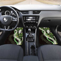 Omaomao Aloha Hawaii Lei Car Mats Tropical Flowers Elegant Vibe - Polynesian Pride