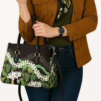 Omaomao Aloha Hawaii Lei Leather Bag Tropical Flowers Elegant Vibe LT14 - Polynesian Pride
