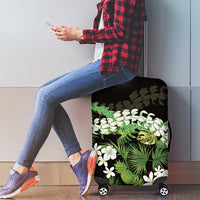 Omaomao Aloha Hawaii Lei Luggage Cover Tropical Flowers Elegant Vibe LT14 - Polynesian Pride