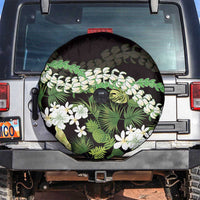 Omaomao Aloha Hawaii Lei Spare Tire Cover Tropical Flowers Elegant Vibe - Polynesian Pride