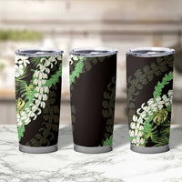 Omaomao Aloha Hawaii Lei Tumbler Cup Tropical Flowers Elegant Vibe - Polynesian Pride