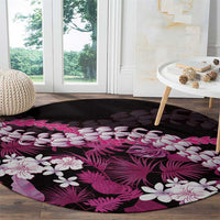 Akala Aloha Hawaii Lei Round Carpet Tropical Flowers Elegant Vibe - Polynesian Pride