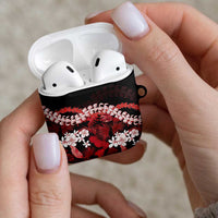 Ulaula Aloha Hawaii Lei AirPods Case Tropical Flowers Elegant Vibe LT14 - Polynesian Pride