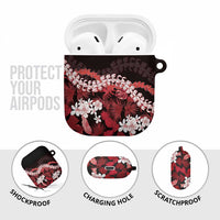 Ulaula Aloha Hawaii Lei AirPods Case Tropical Flowers Elegant Vibe LT14 - Polynesian Pride