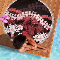 Ulaula Aloha Hawaii Lei Beach Blanket Tropical Flowers Elegant Vibe - Polynesian Pride