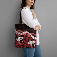 Ulaula Aloha Hawaii Lei Tote Bag Tropical Flowers Elegant Vibe LT14 - Polynesian Pride