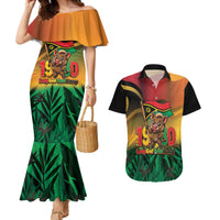 Vanuatu Independence Day Couples Matching Mermaid Dress and Hawaiian Shirt Chibi Boar Proud To Be A Ni-Van LT14 Multicolor - Polynesian Pride