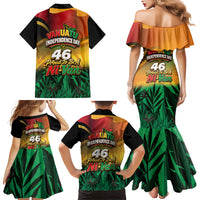 Vanuatu Independence Day Family Matching Mermaid Dress and Hawaiian Shirt Chibi Boar Proud To Be A Ni-Van LT14 Mom's Dress Multicolor - Polynesian Pride