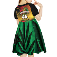 Vanuatu Independence Day Kid Short Sleeve Dress Chibi Boar Proud To Be A Ni-Van LT14 - Polynesian Pride