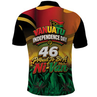 Vanuatu Independence Day Polo Shirt Chibi Boar Proud To Be A Ni-Van LT14 - Polynesian Pride