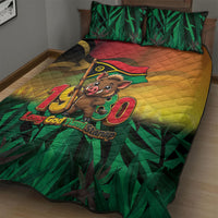 Vanuatu Independence Day Quilt Bed Set Chibi Boar Proud To Be A Ni-Van